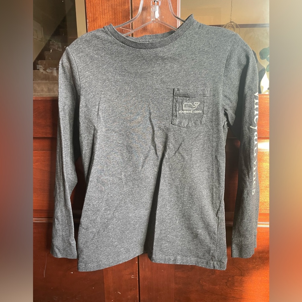 Vineyard Vines Charcoal Heather Tee